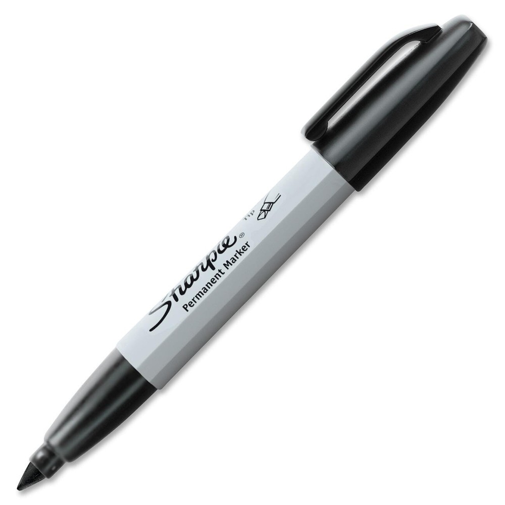 38281 Sharpie Chisel Tip Permanent Marker, Black Ink, 1 Each