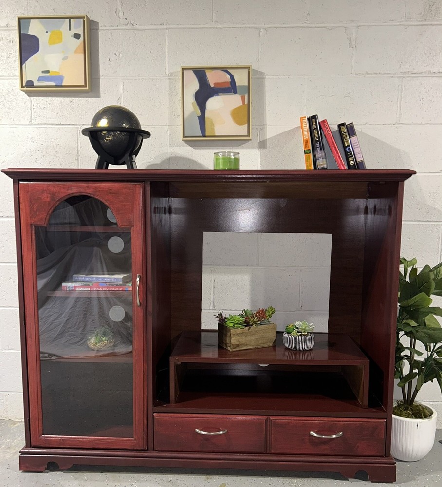 Refinished Broyhill TV Stand