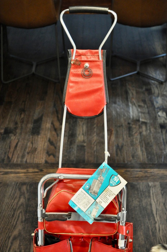 Sit n’ Rest Golf Cart Bag 1950's