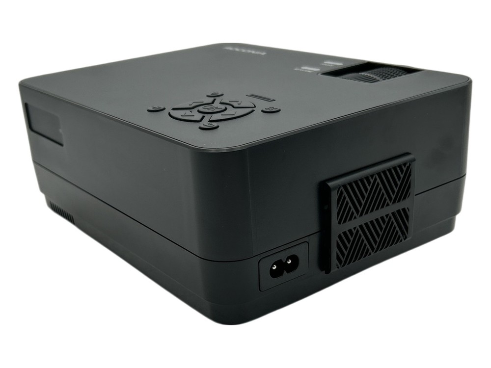 Roconia 1080P WiFi Bluetooth Projector Black