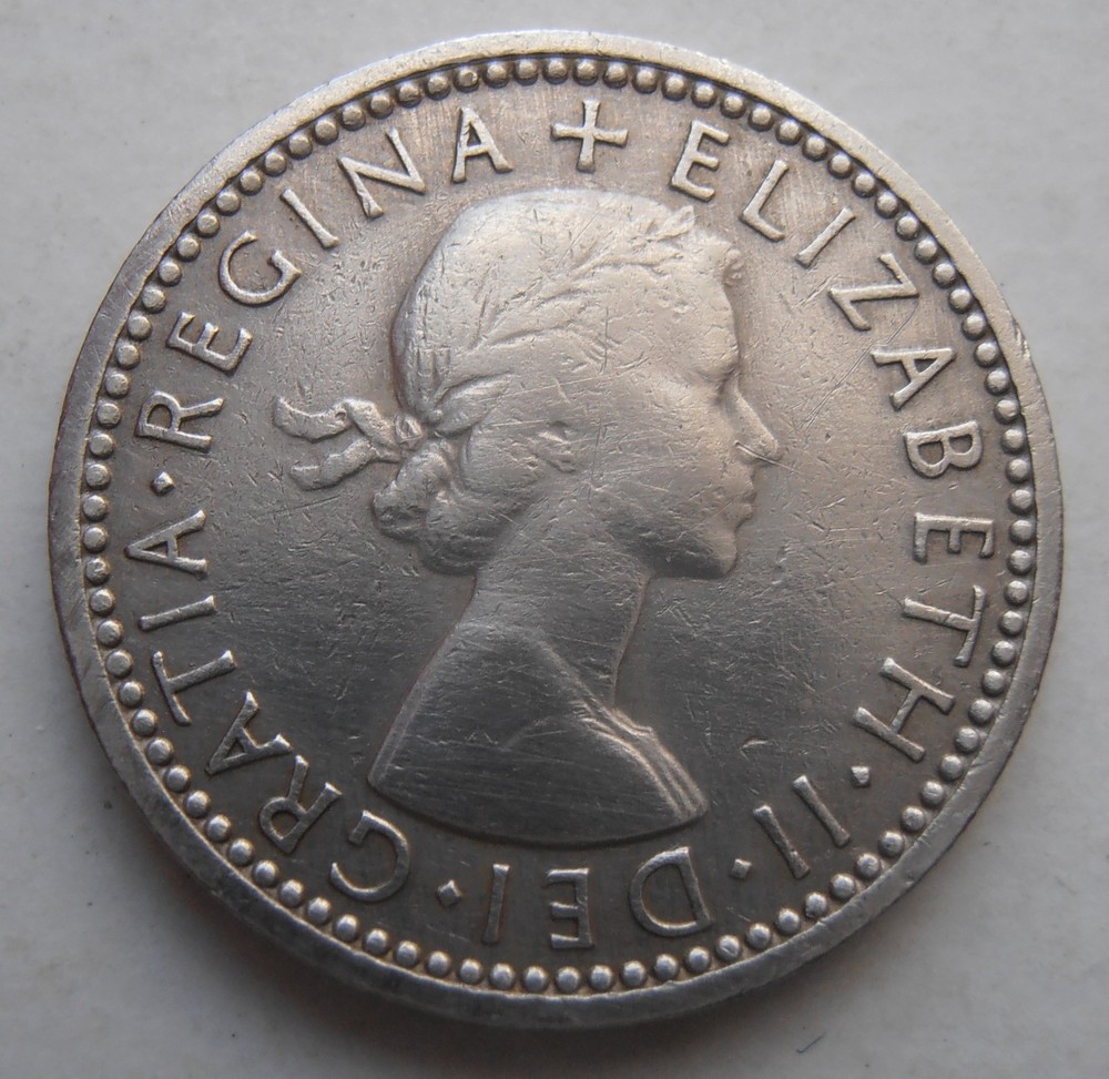 1959 SIXPENCE