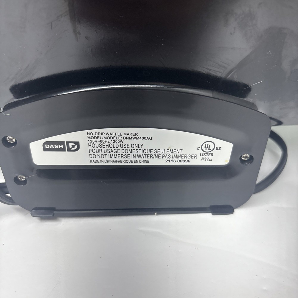 Dash No-Drip Nonstick Waffle Maker - Aqua