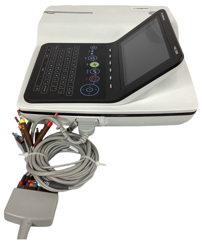 GE MAC 2000 RESTING EKG ECG MACHINE