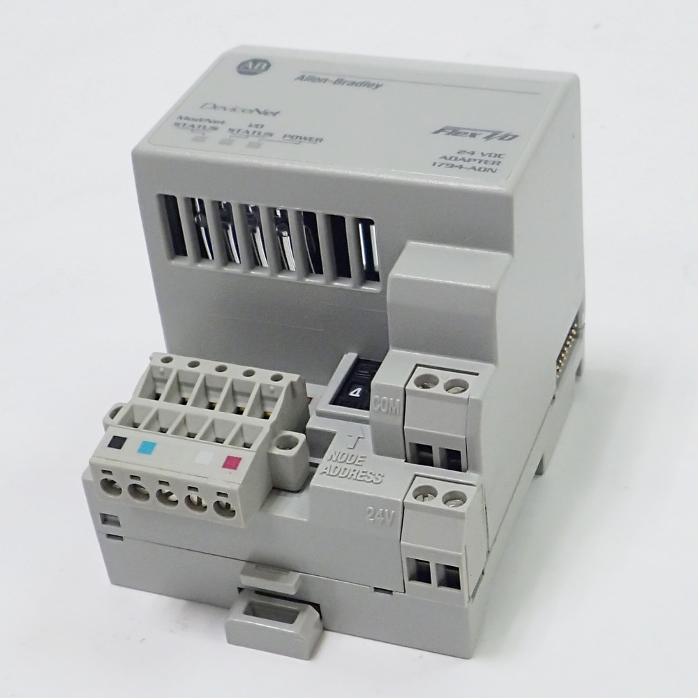 ALLEN BRADLEY 1794-ADN SER. B FLEX I/O DEVICENET COMMUNICATIONS ADAPTER