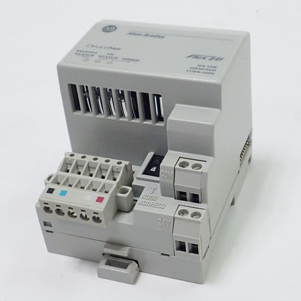 ALLEN BRADLEY 1794-ADN SER. B FLEX I/O DEVICENET COMMUNICATIONS ADAPTER