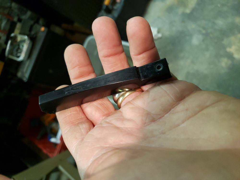 Moog Polymoog single weighted replacement black key synthesizer keyboard parts