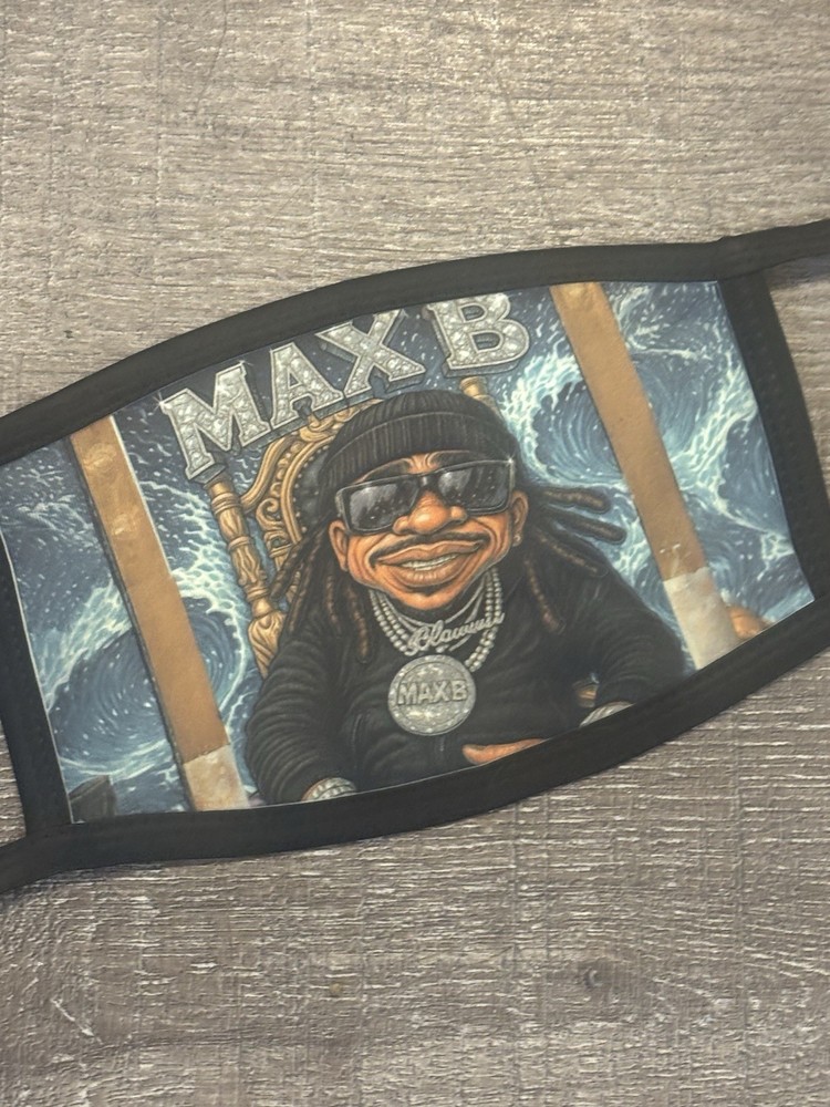 Max B Wave God Face Mask