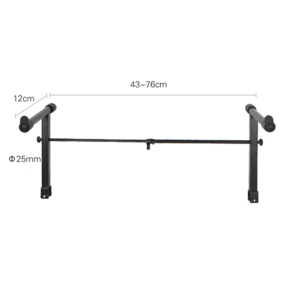 Universal Second Tier for Keyboard Stand, Adjustable Width Keyboard Stand Ext...