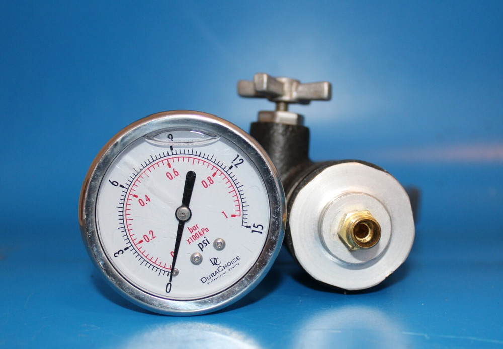 Amtek T-830 HANDHELD Portable PNEUMATIC PRESSURE TESTER