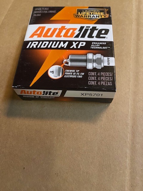 (4 pack) Autolite XP5701 Iridium XP Spark Plugs ENHANCED ALLOY TECHNOLOGY