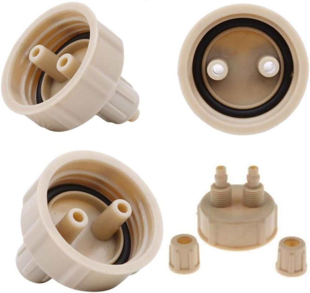 Aquarium CO2 Generator Quick Twist Bottle Cap Air Diffuser 5pcs Fish Tank