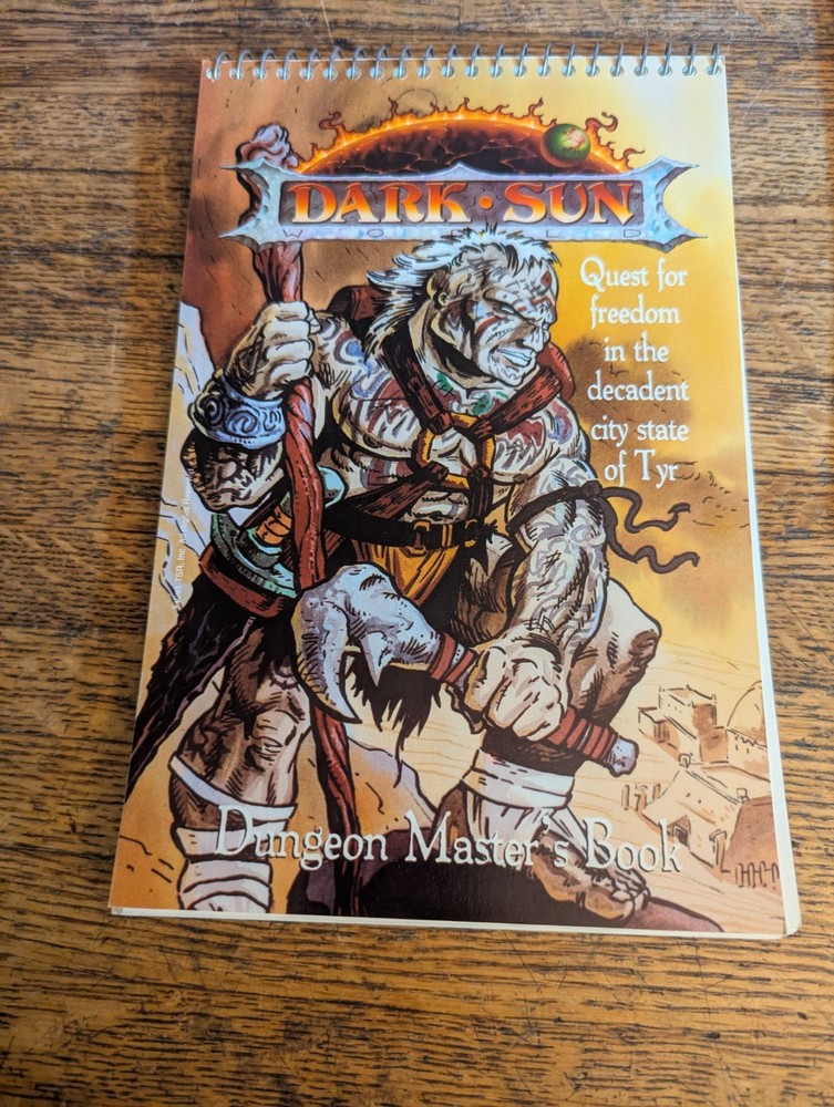 Freedom Advanced Dungeons & Dragons 2nd Edition Dark Sun Boxed Module DS1 2401