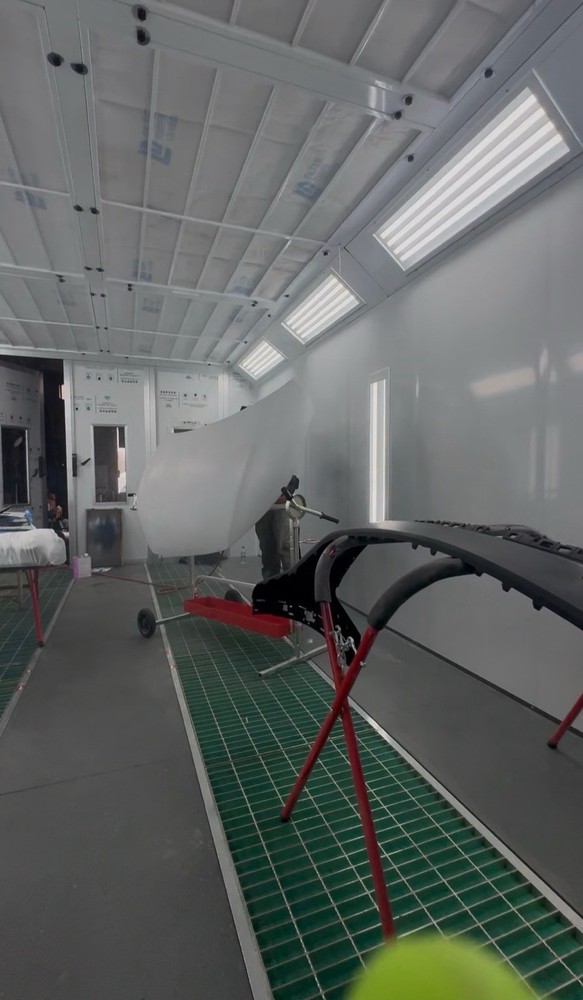 NEW M-TEK SIDE-DOWN DRAFT PAINT SPRAY BOOTH / PAINT BOOTH