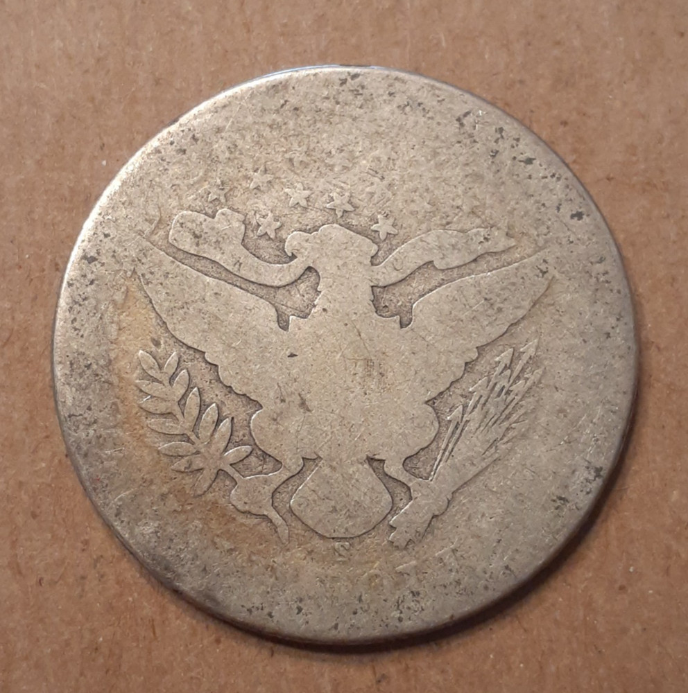 1906 S BARBER HALF DOLLAR