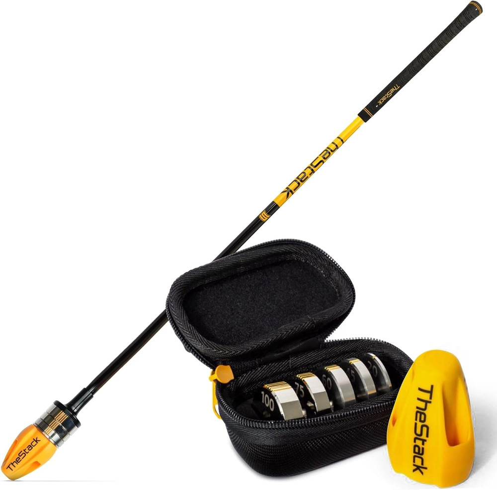 Thestack™ | Golf Swing Speed Trainer | Weighted Golf Training Aid | Golf Swing T