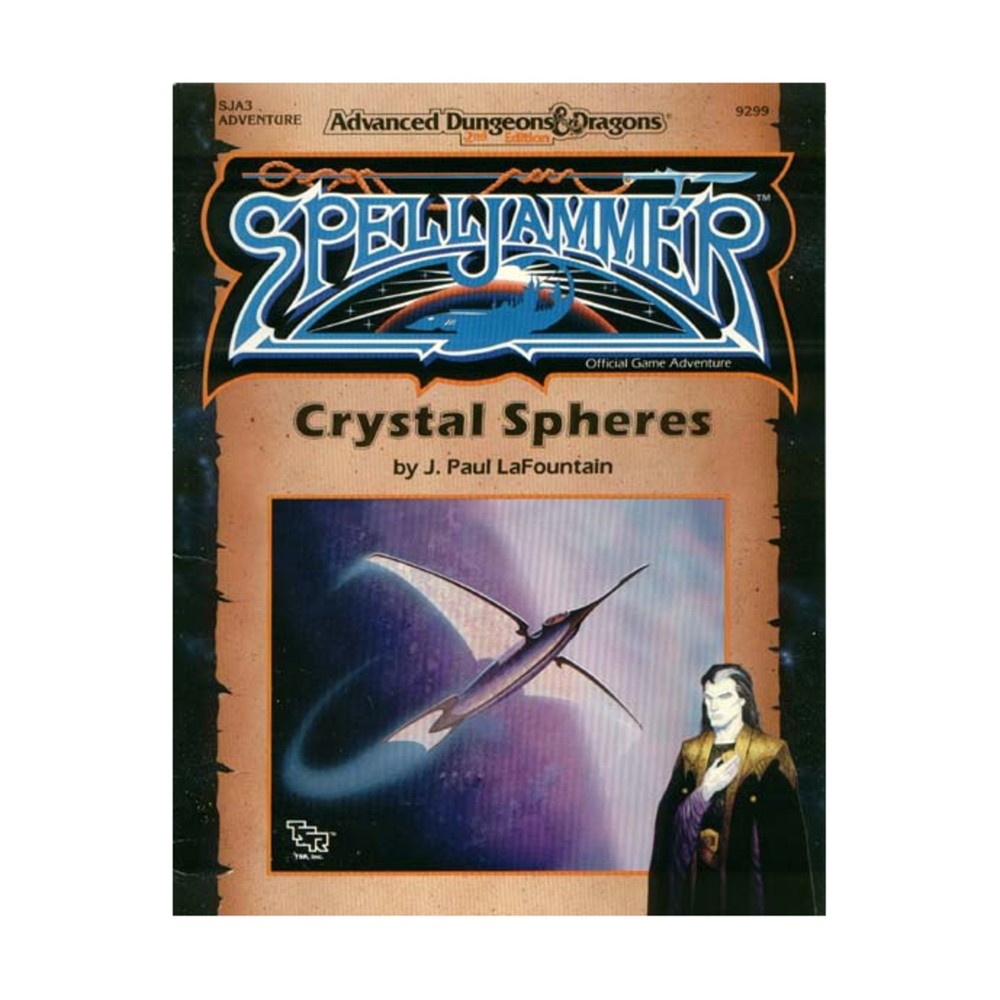 TSR Spelljammer Crystal Spheres VG