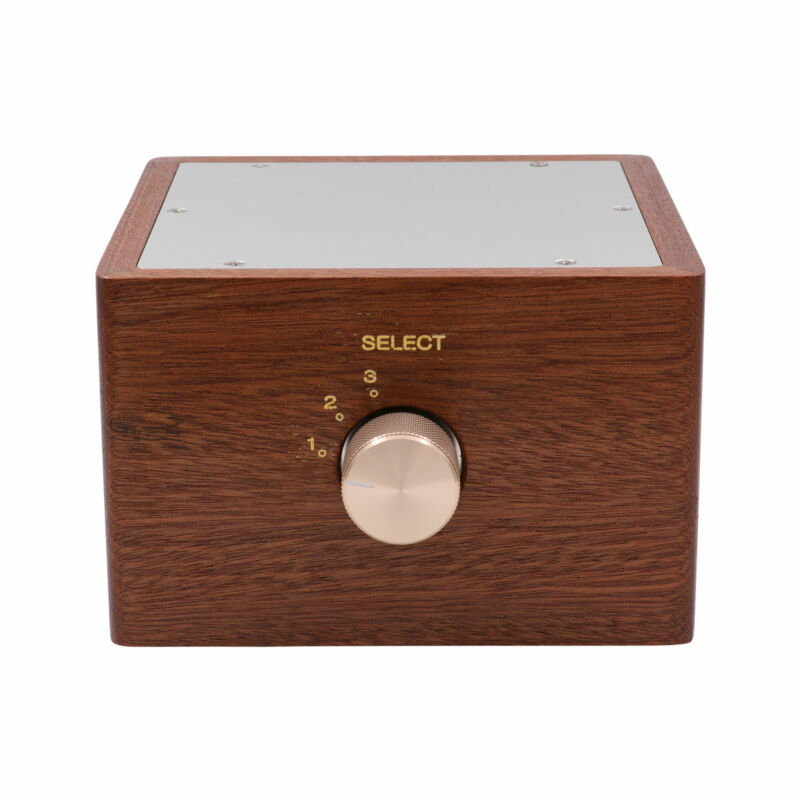 1PC High End Audio Sources Input Selector Switch HiFi Sound Output Splitter RCA