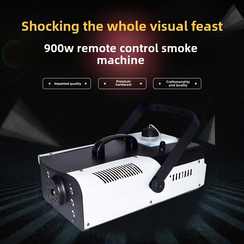 LED900W remote control smoke machine fire fighting stage performance wedding