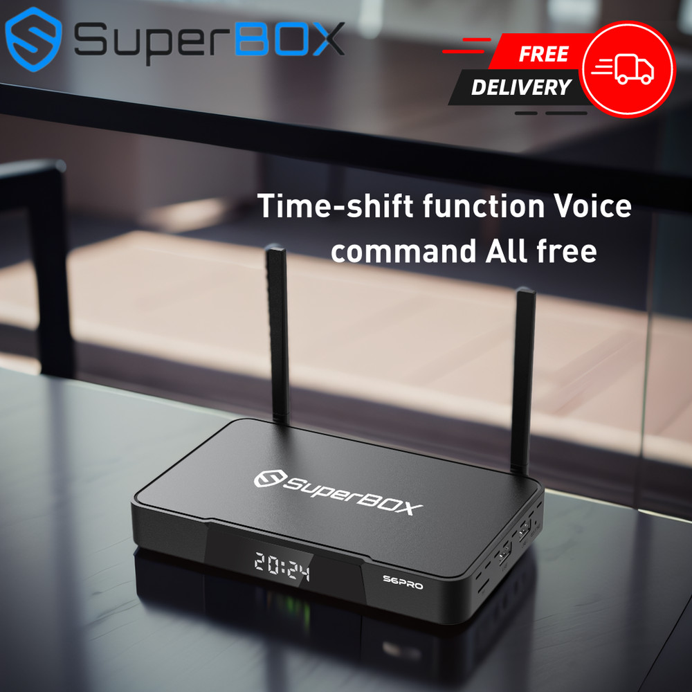 SuperBox S6 Pro 24/7 Support Authorized Distributor Shipped Out Same Day