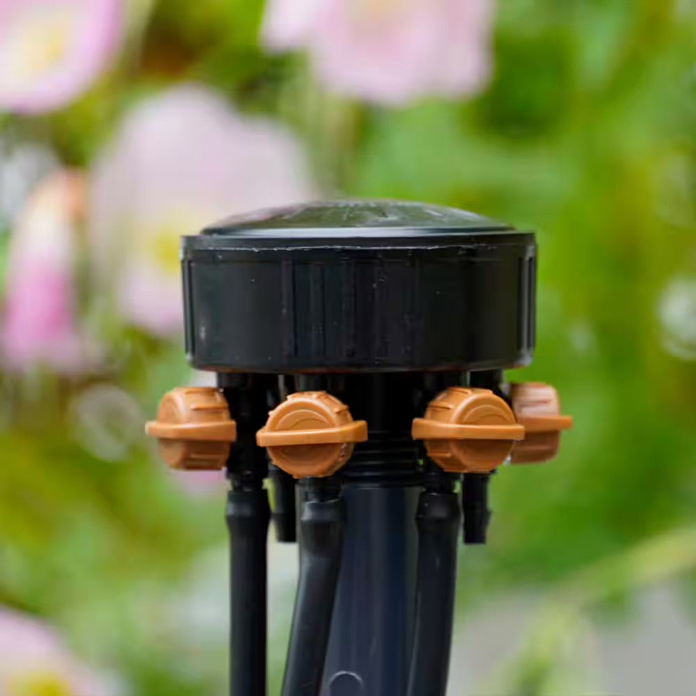 6-Outlet Adjustable Drip Manifold