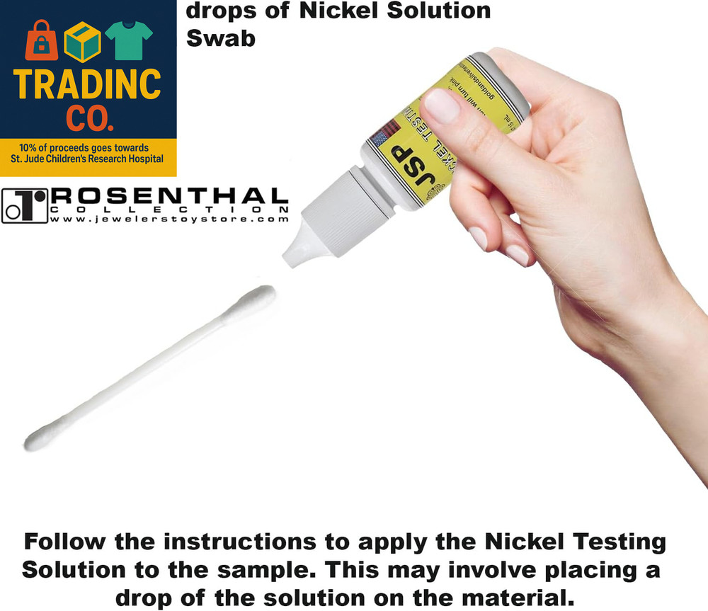 Jewelry-Grade Precision Nickel Testing Solution: Instant Detection at Your Finge