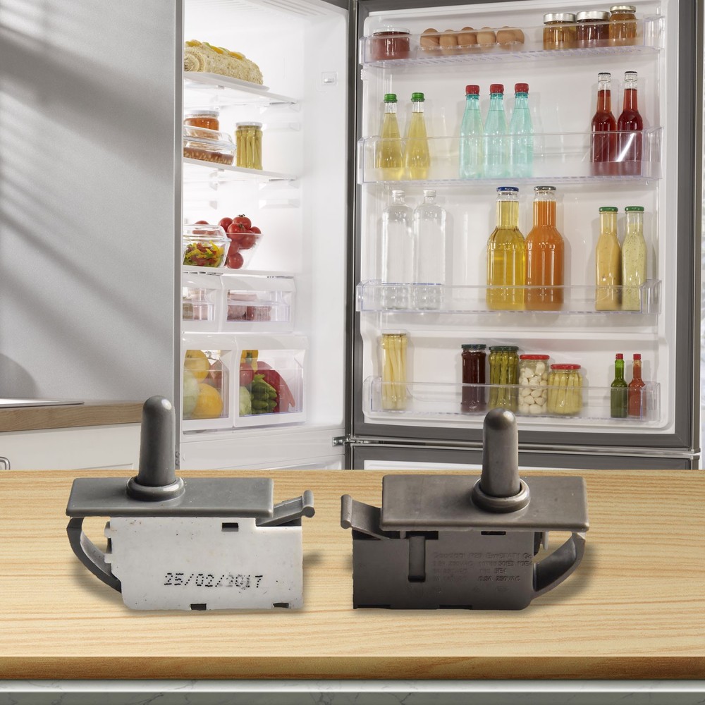 2 PCS Refrigerator Door Light Control Switch Energy Efficient & Long Lasting