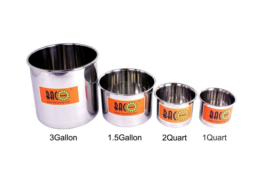 BACOENG Universal Vacuum Chamber Series: Standard 1.2 Quart