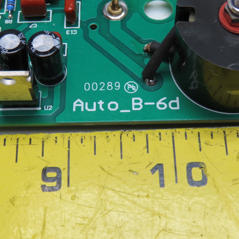 Auto_B-6d Control Circuit Board Assembly Auto_B-6d 00289