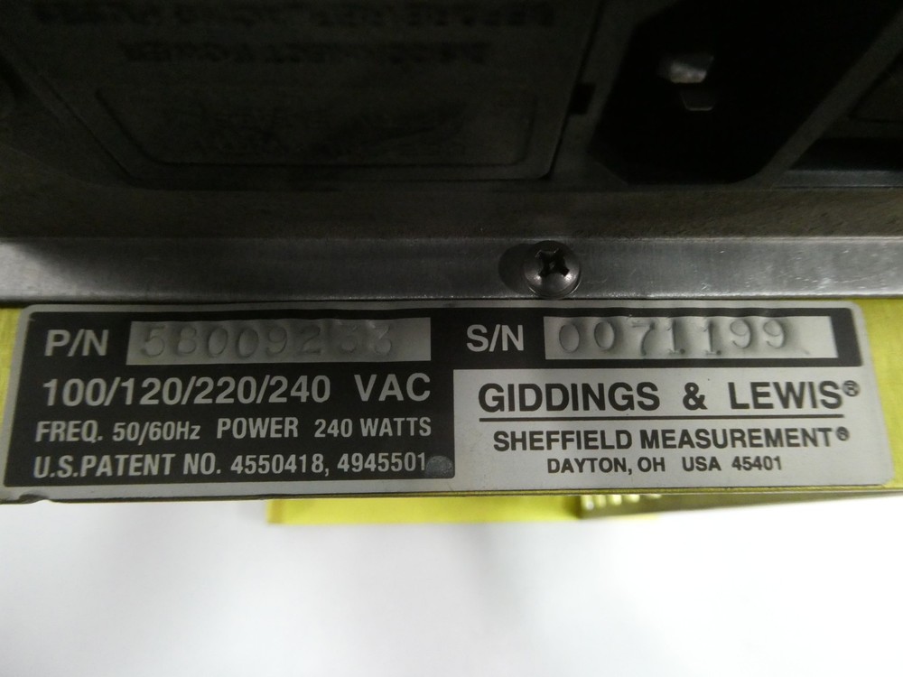 Giddings Lewis 58009233 Chassis Module