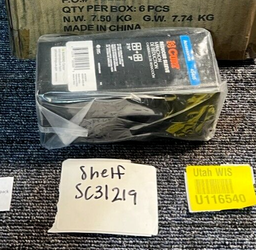 Curt 45405 Trailer Hitch Receiver Adapter Reducer Sleeve 2-1/2"- 2" Shank