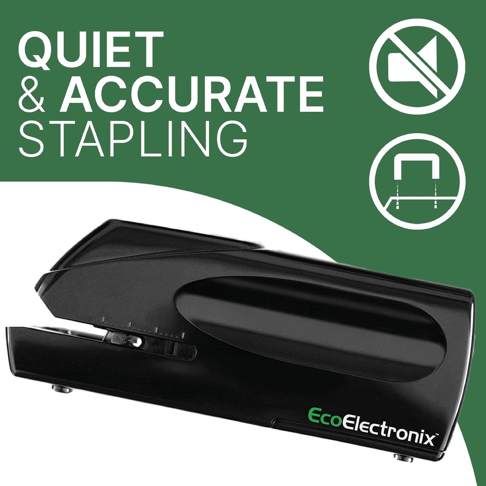 Portable Automatic Electric Stapler - 30 Sheet Capacity Quiet Operation Jam-F...