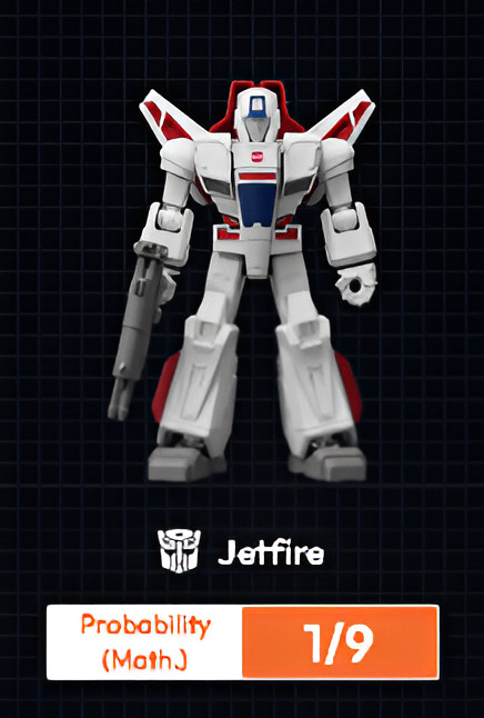 Blokees Transformers Galaxy Version 09 Mini Model Kit Jetfire 1/9