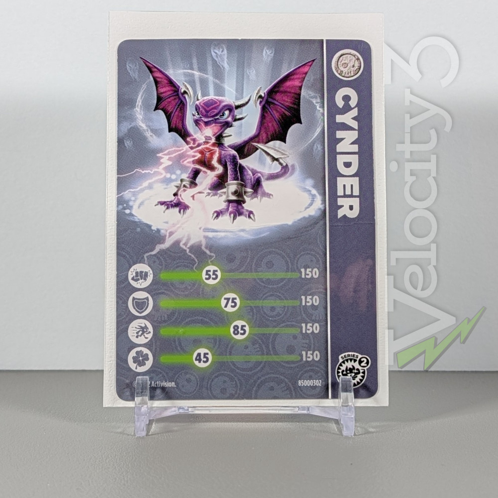 Skylanders Giants Card - Cynder | 2012 Activision