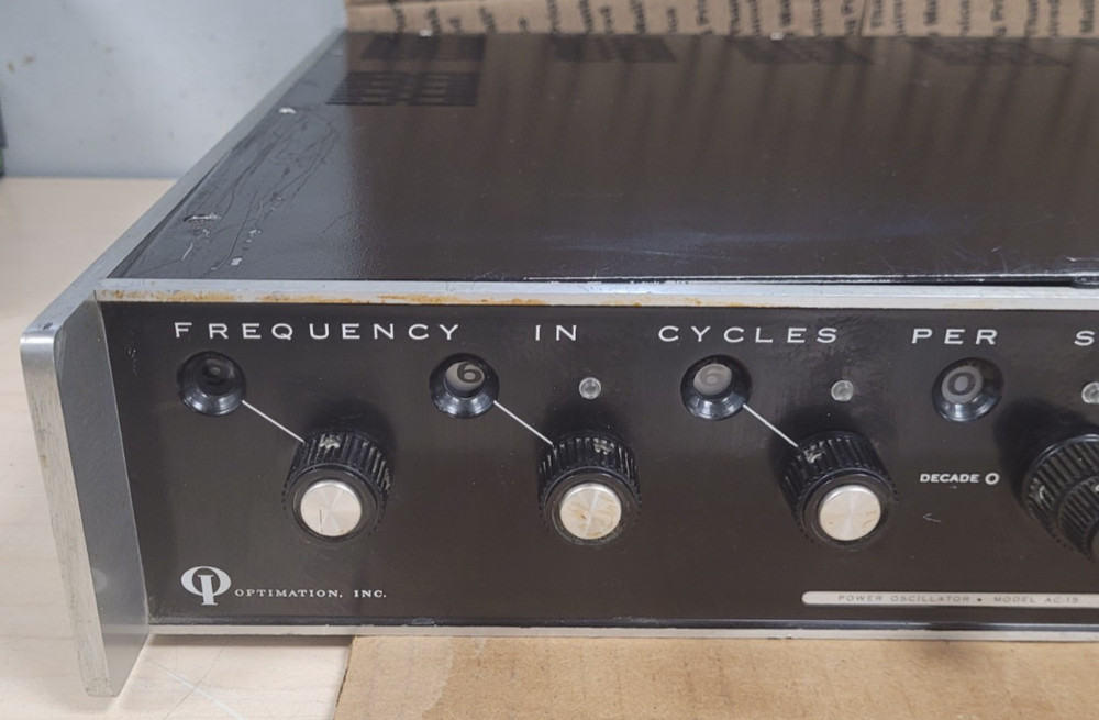 VINTAGE! Optimation Power Oscillator AC 15 HT (UNTESTED)