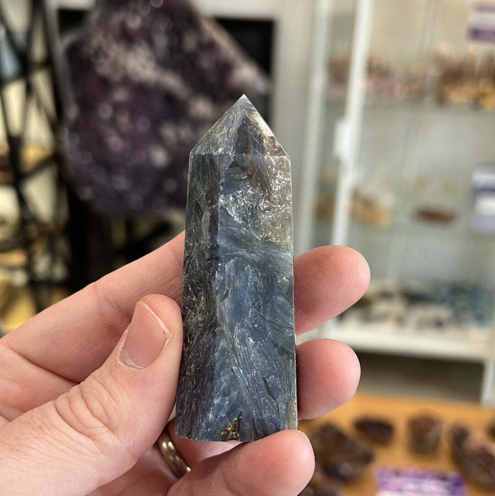 Blue Kyanite Tower S