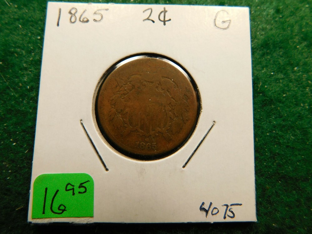 1865   Two Cent   Item #4075