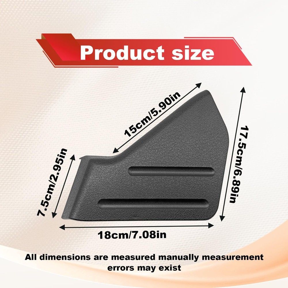 Pleoos Left Front Driver Seat Trim Cover Panel Compatible with 2009-2014...