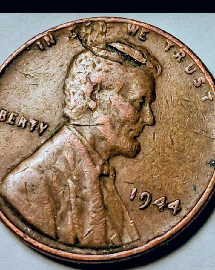 RARE 1944 LINCOLN WHEAT CENT PENNY with ERROR