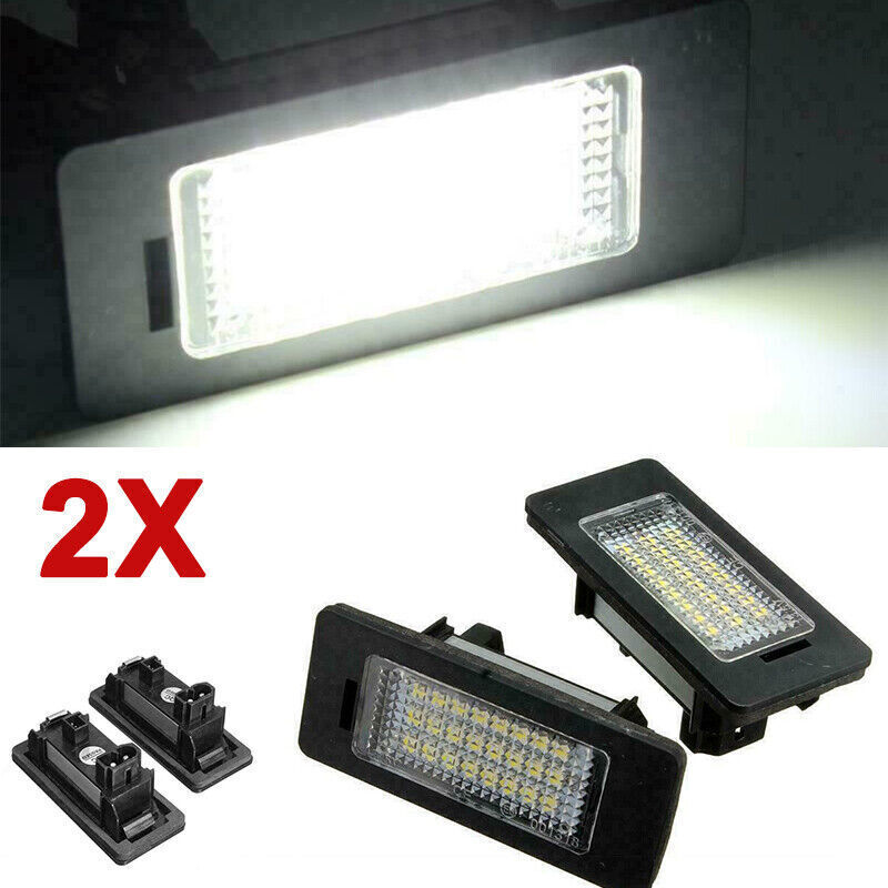 2 PCS License Number Plate Light For BMW E39 E60 E61 E90 E91 E92 E93 E82 E88 E70