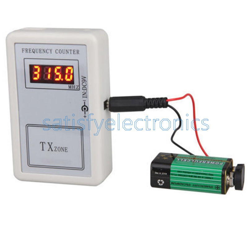 Frequency Detector Tester RF Remote Control Checker For Auto Car Meter Counter F