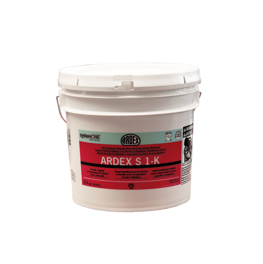 Ardex S1-K One-Component Waterproofing & Crack Isolation Membrane