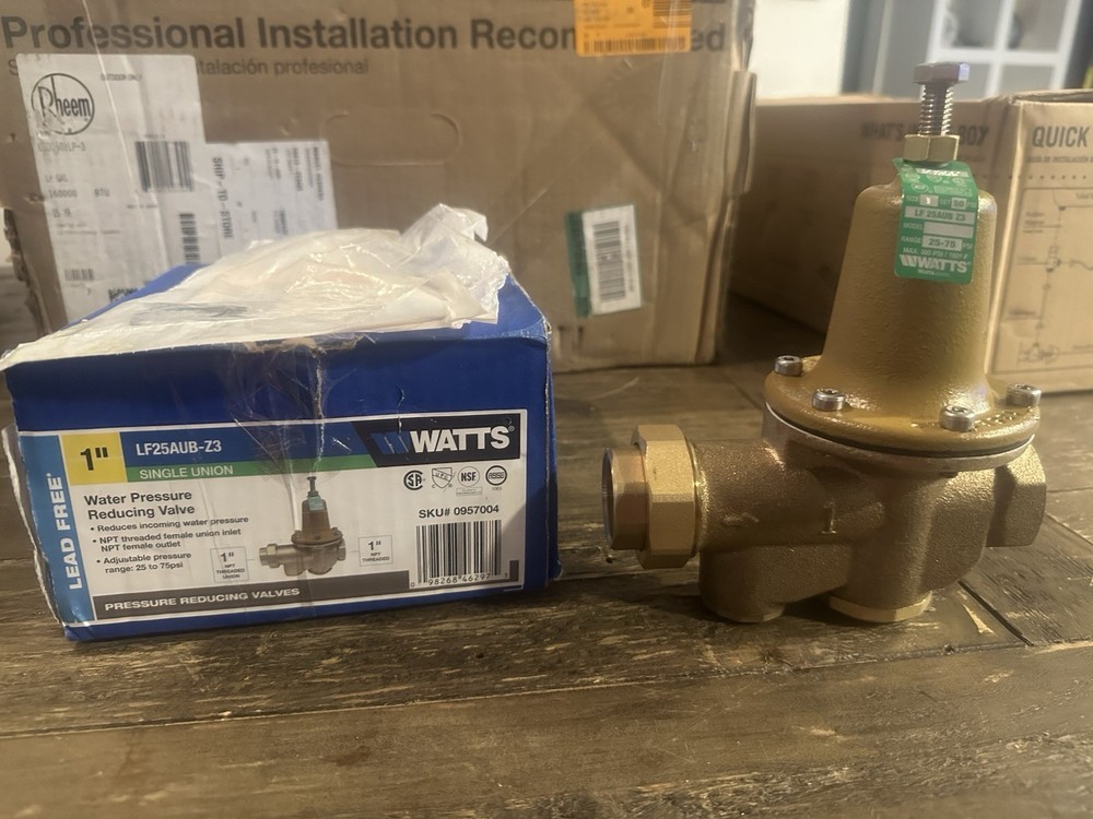 WATTS LF 25AUB Z3 Water Pressure Reducing Valve