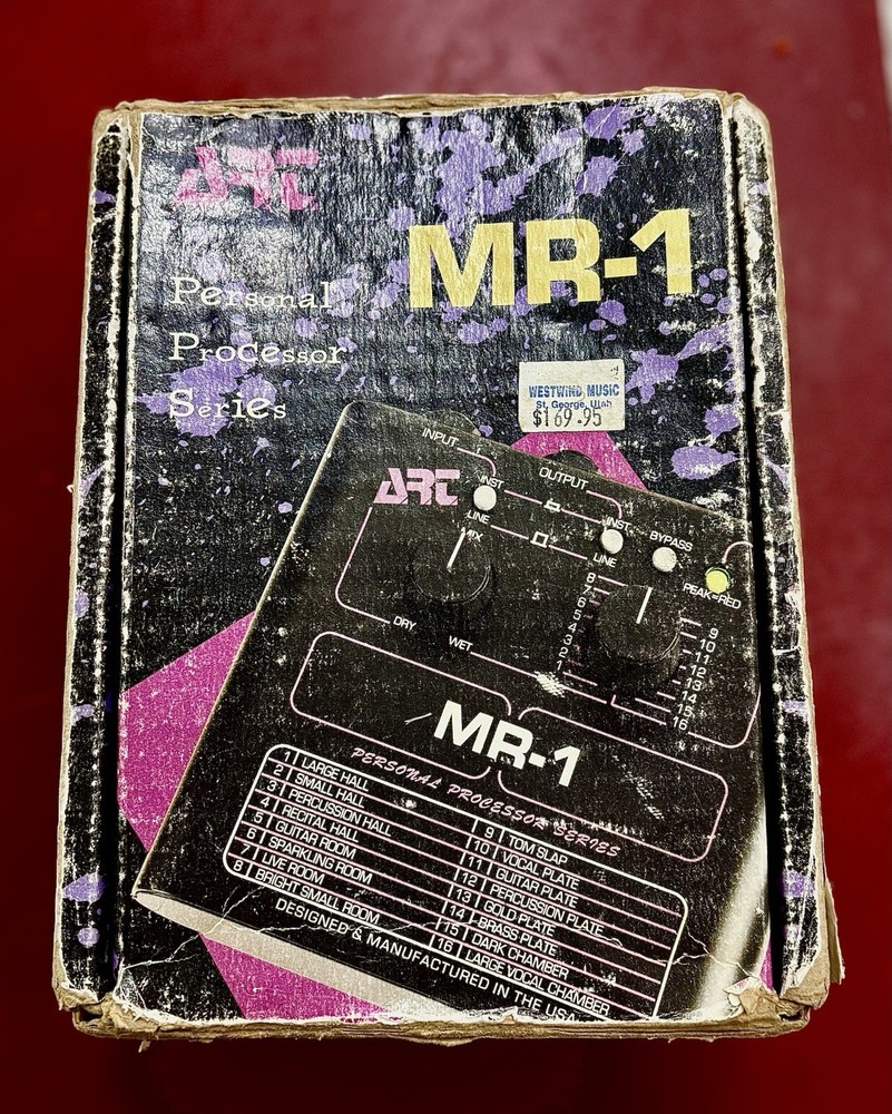 Art MR-1 Personal Processor Series Effects Processor Used