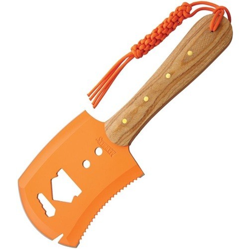 Marbles Wood Handle Chopper Axe with Sheath and Sharpener