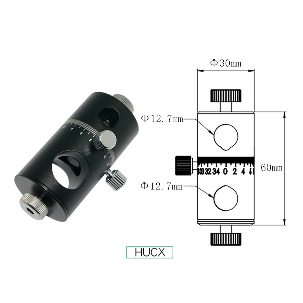 HUC/HUCX Universal Strut Clamp 360° Conversion Support Rod Clamp Converter Frame