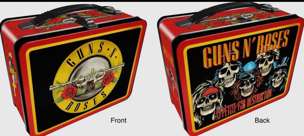 GRATEFUL DEAD Lunch Trinket Tin Embossed Box NEW
