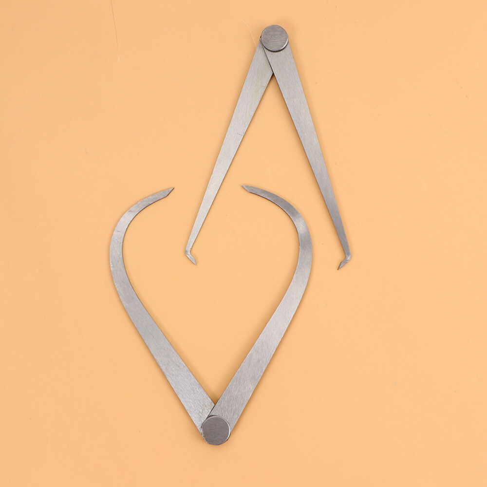 4 Pcs Ceramic Measuring Tool Spring Calipers Clay Tools External