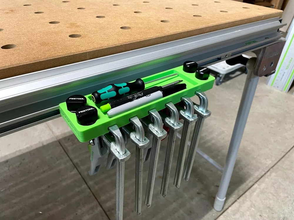 Workbench Utility Rack compatible with Festool MFT/3 Table