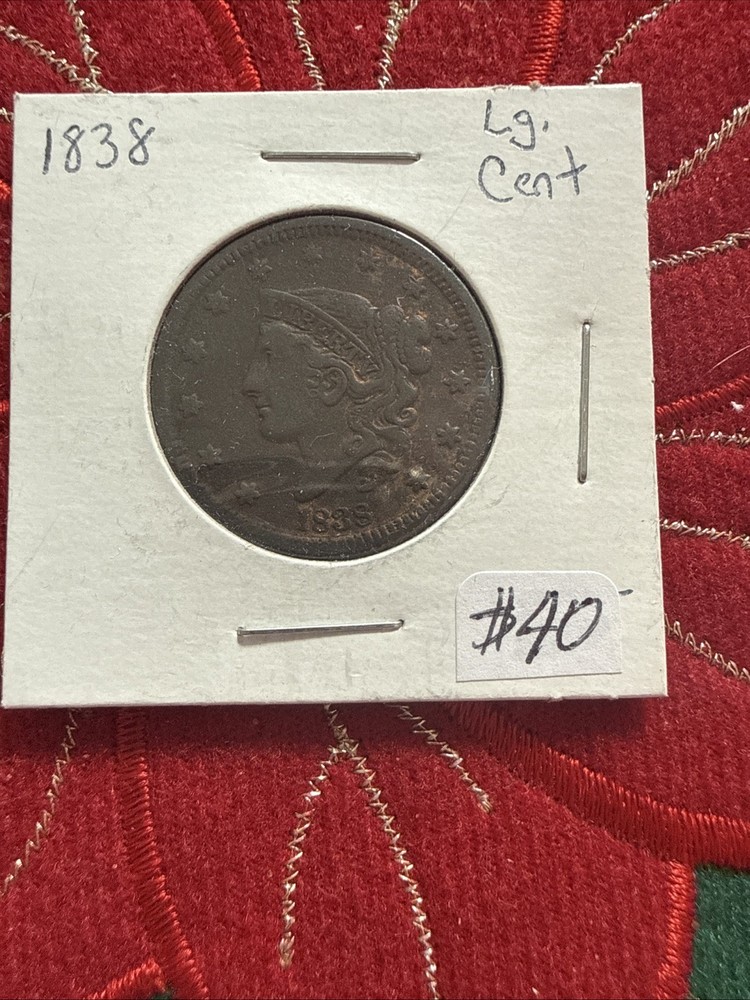 1838 Large Cent