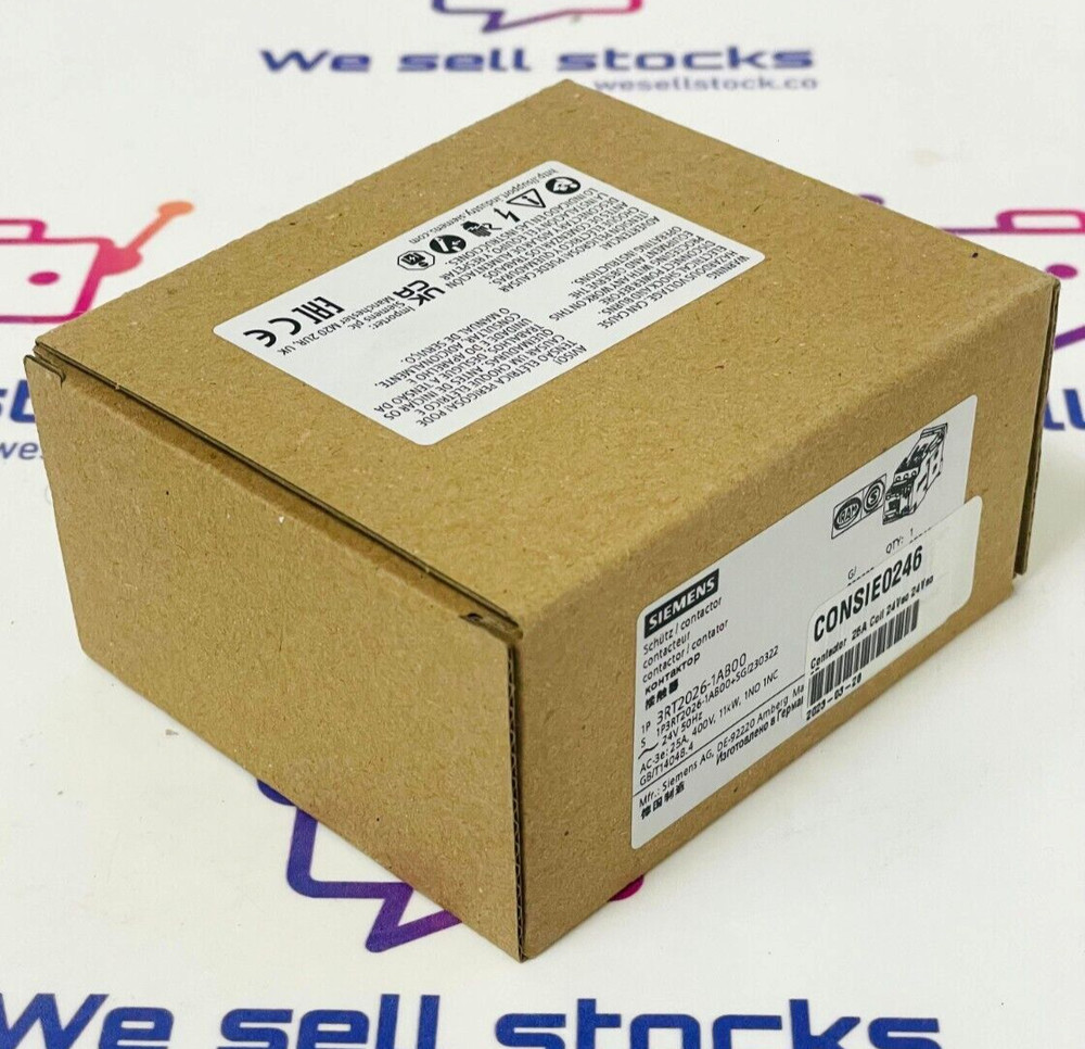 SIEMENS 3RT2026-1AB00 Contactor